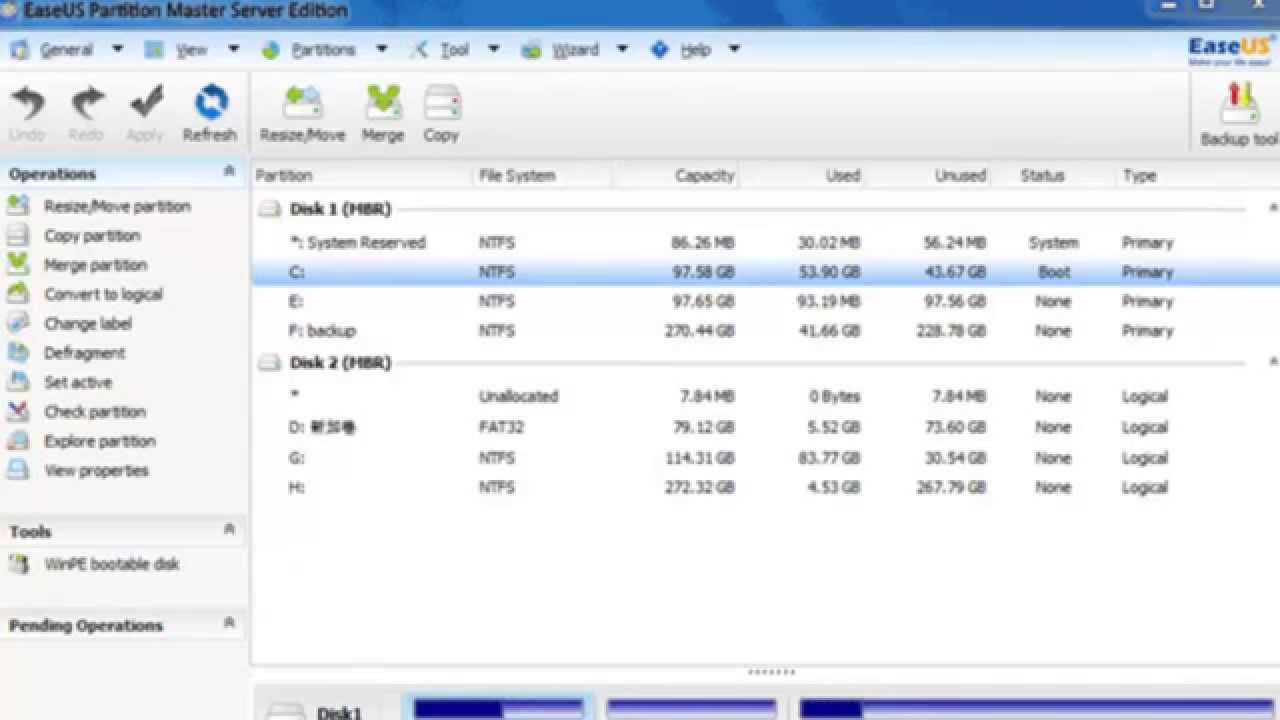 easeus partition manager free download